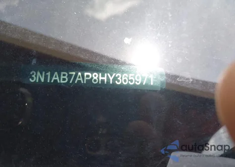 2017 Nissan Sentra Sv z USA, uszkodzony, nr VIN 3N1AB7AP8HY365971